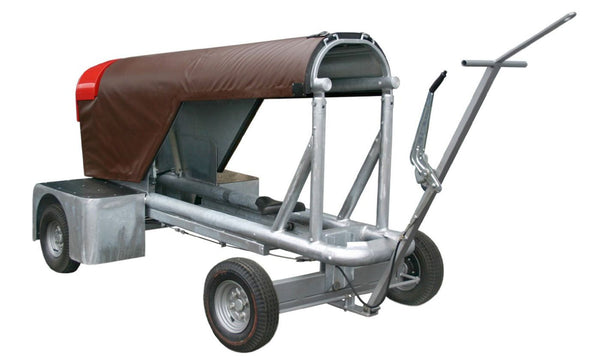 Minitube, Bovine Collection Dummy, Mobile; Comfortable semen collection for technician and bull. With hydraulic height adjustment. Prod. No. 11000/1000