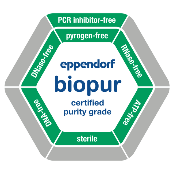 Eppendorf Biopur certified purity grade