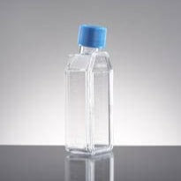 Falcon® Tissue Culture Flasks, Vented 1 clear bottle with blue cap