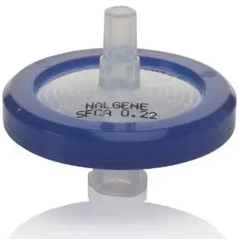 Surfactant-free Cellulose Acetate (SFCA) Low protein binding, lower extractables than standard CA Good for cell culture fluids and cellular solutions Polypropylene housings with blue color rings