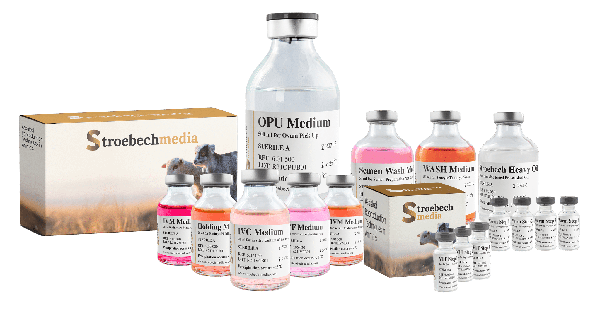Stroebech Small Ruminant Media – Animal IVF Store