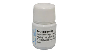 Sealing ball, glass, for 0.5 ml straws