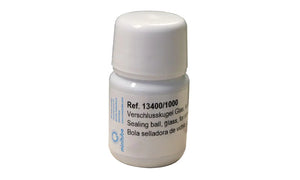 Sealing ball, glass, for 0.5 ml straws