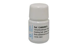 Sealing ball, glass, for 0.5 ml straws