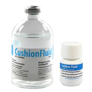 Minitube, CushionFluid for centrifugation of equine semen; Protects sperm during centrifugation.