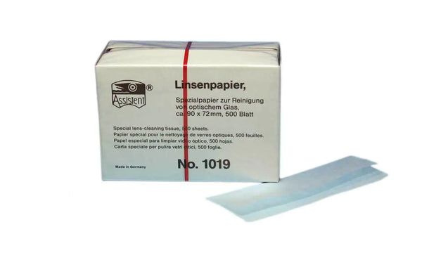 Lens cleaning tissue, 90 x 72 mm