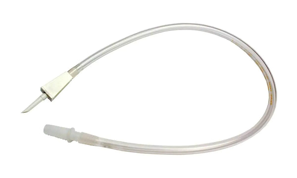 Flushing catheter extension for CH 28, CH 32 and CH 36 catheters