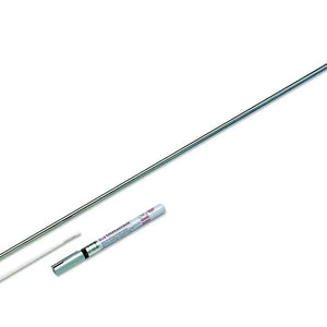 Minitube, Embryo transfer cannula for mares, used with 0.5 ml straws; Made of stainless steel with screw-off tip, length: 55 cm. Prod. No. 19290/0000