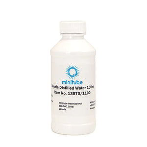Minitube, Double distilled water, 100 ml; Sterilized. Prod. No. 13570/1100