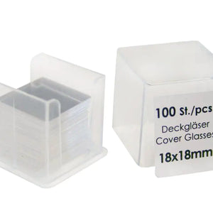 Minitube, Cover glass, 18 x 18 mm; Prod. No. 15401/0990