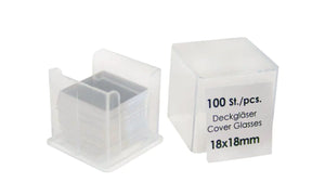 Minitube, Cover glass, 18 x 18 mm; Prod. No. 15401/0990