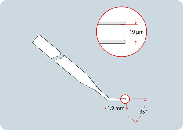 Calibre Scientific; Biopsy Tip I capillary for laser-assisted biopsy 19 um ID set of 25 	