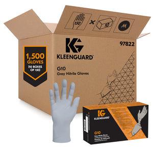 Box of G10 Grey Powder-Free Nitrile Gloves - IVF Store