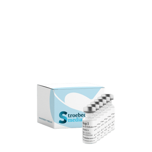 Stroebech Media, Bovine Oocyte Vitrification Kit; 6 vials each containing 2 ml medium in glass bottles, Prod. No. 2.22.010