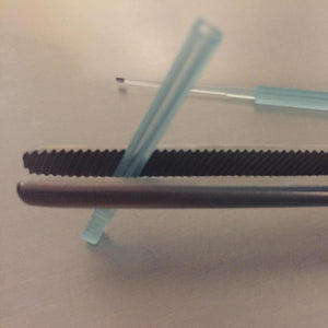 Close up on IVF Cryo Clamp for vitrification