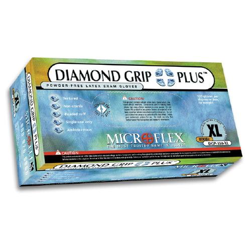 Diamond Grip Plus™ Latex Gloves