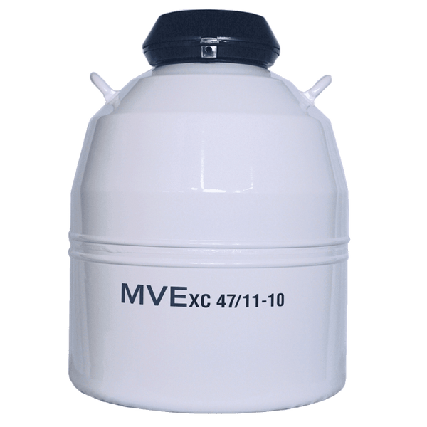 MVE XC 47/11-10 Aluminum Dewar with (10) 11" Canisters