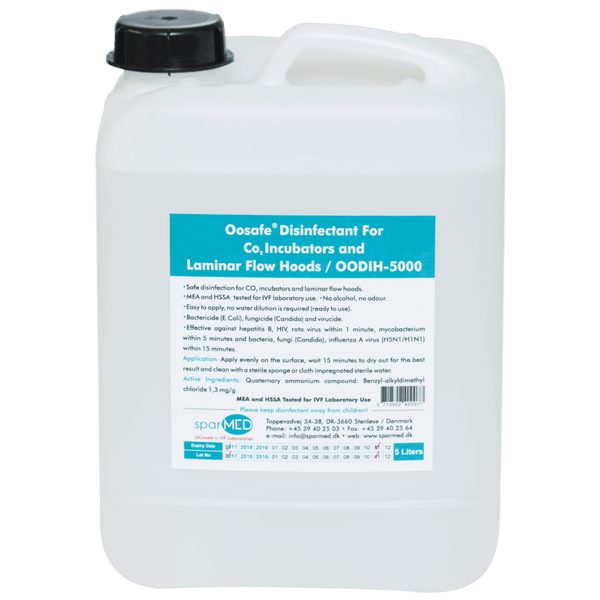 Disinfectant for CO2 Incubators and Laminar Flow Hoods - IVF Store