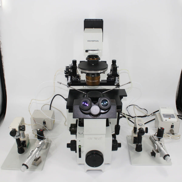 Olympus IX70 Inverted Microscope System with Motorized Narishige