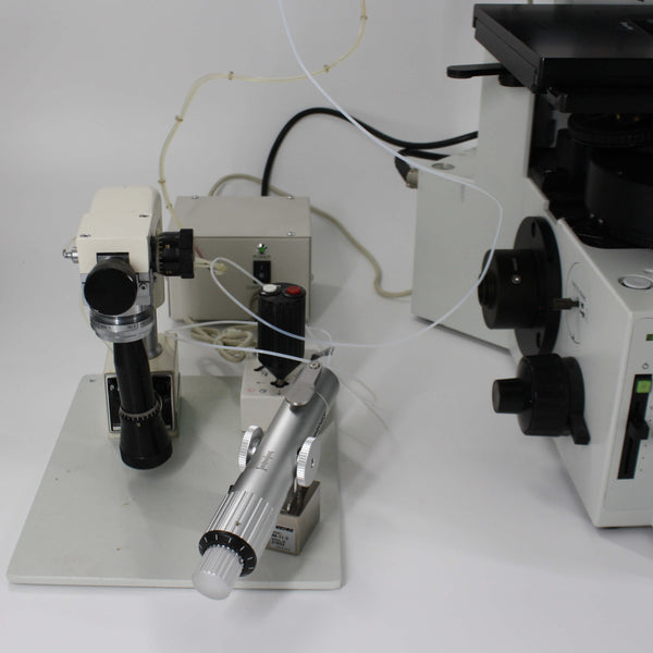 Olympus IX70 Inverted Microscope System with Motorized Narishige Micromanipulation System