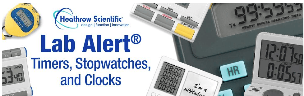 Lab Alert Digital Four Channel Pocket Timer/Clock – Animal IVF Store