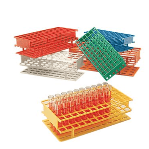 Test Tube Rack Unwire White 16 mm - IVF Store