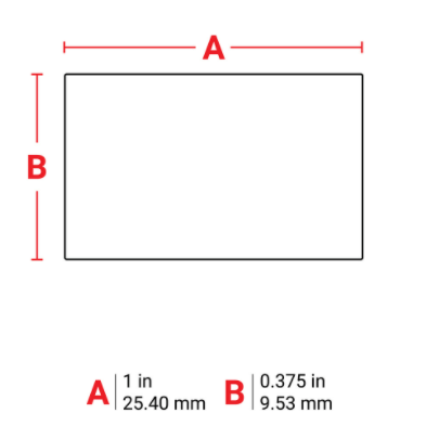 Asset Tracking Labels (Sold as Pack of 2)