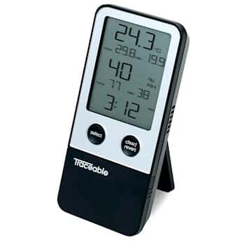 Thermohygrometer with Clock