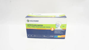 HALYARD Aqua Level 3 Anti-Fog Procedure Mask With Earloops