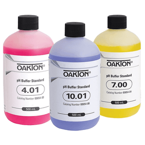 pH Buffer Pack: 500mL bottle each of 4.01, 7.00 & 10.00 standards