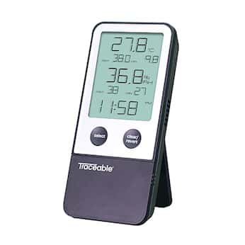 Thermohygrometer with Clock